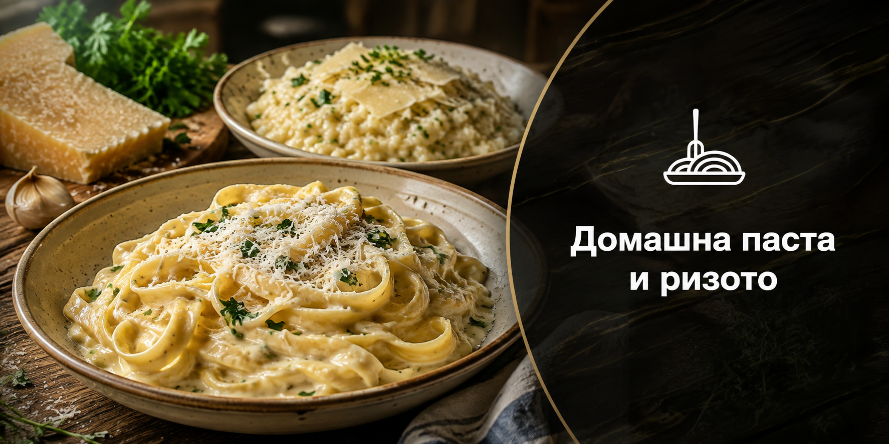 Домашна паста и ризото