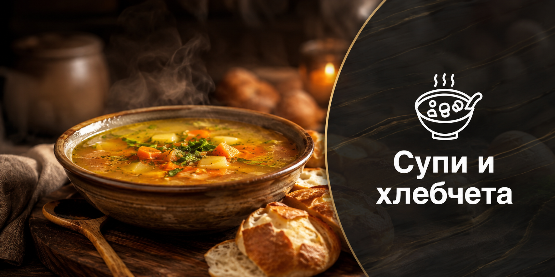 Супи и хлебчета