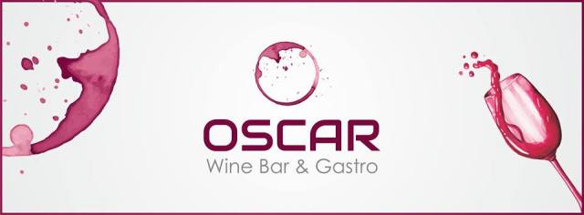 This is Oscar Wine Bar & Gastro's logo