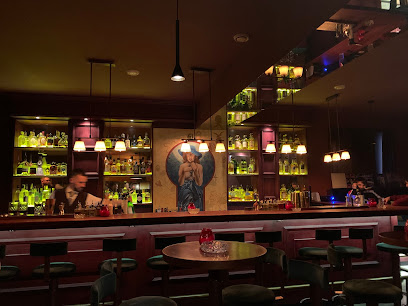 This is Riddle Bar's logo