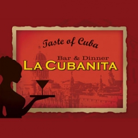 This is La Cubanita En El Mar's logo