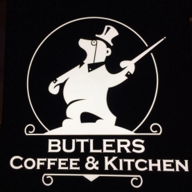 This is Butlers Coffee & Kitchen's logo