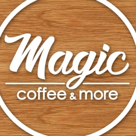 This is Magic coffe-bar and more's logo