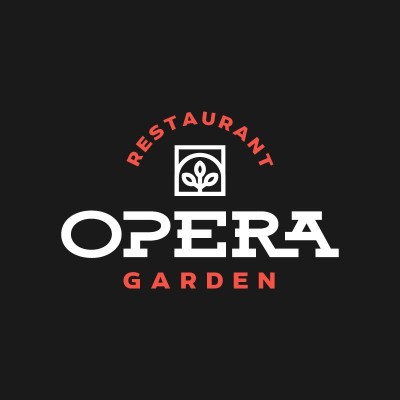 This is Opera Garden Restaurant's logo