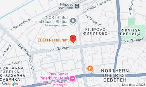 Map preview for EDEN Restaurant
