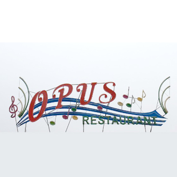 This is ресторант Опус's logo