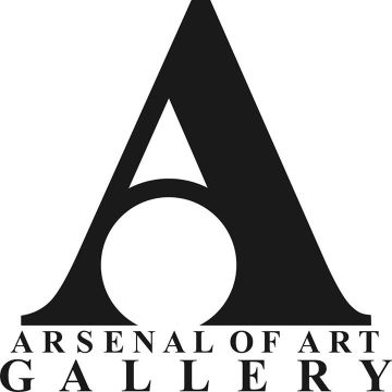This is Галерия, бар и джаз Arsenal of Art's logo