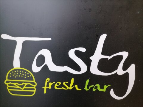 This is Fresh Bar Tasty's logo