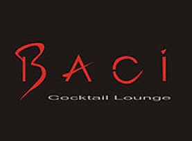 This is BACI cocktail lounge's logo