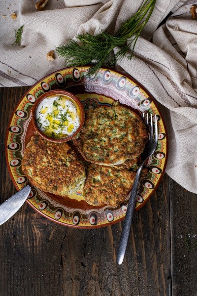 FRIED PARSLEY BALLS