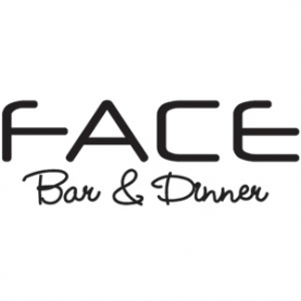 This is FACE bar & dinner's logo