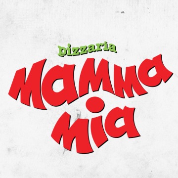 This is Мамма Миа's logo