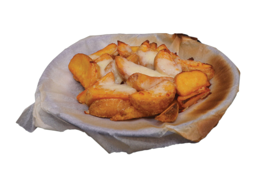 Селски пикантни картофи с кашкавал