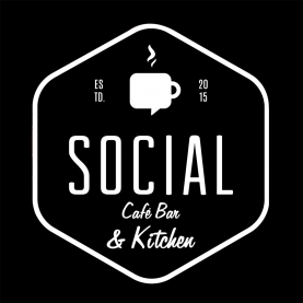 This is Social Cafe Bar Kitchen's logo