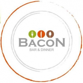 This is Bacon Bar & Dinner's logo