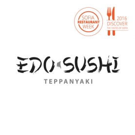 This is Edo Sushi Ring Mall's logo