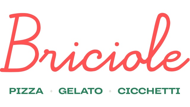 This is Briciole Pizza, Pasta & Vino's logo