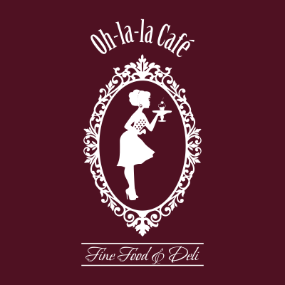 This is Oh-la-la Cafe's logo
