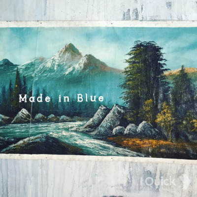 This is Made in Blue's logo