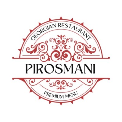 This is PIROSMANI грузински ресторант's logo
