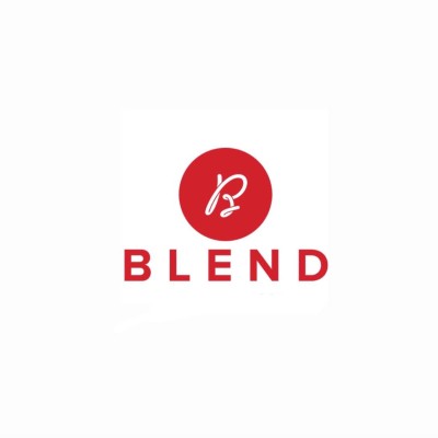 This is BLEND Bar & Dinner's logo
