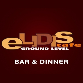 This is ELIDIS  ground level cafe's logo