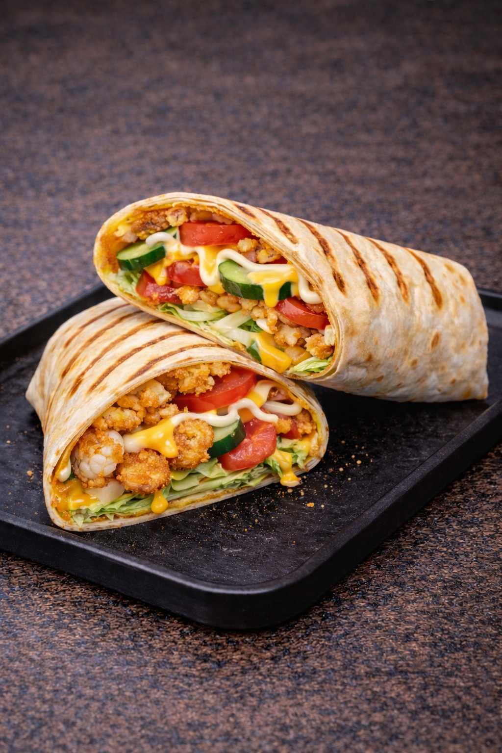 image-С хрупкави скариди