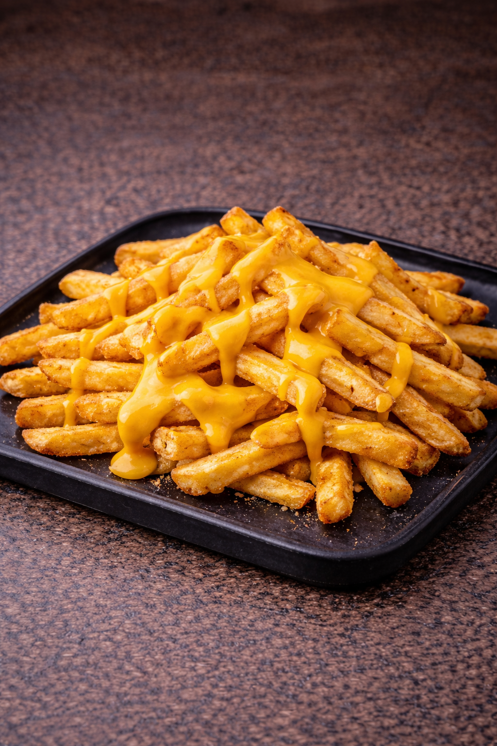 image-Хрупкави пържени картофи класик с чедър сос