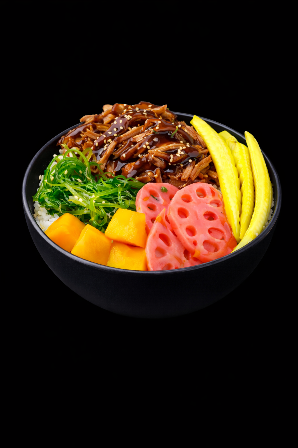 image-Поке бол с глазирано свинско в хойсин сос