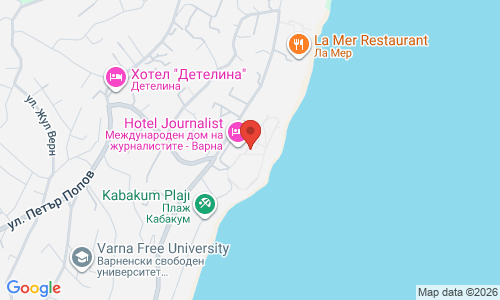 Map preview for Ti Pool & Bar /хотел Журналист/