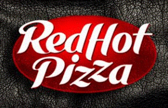Red Hot Pizza  logo