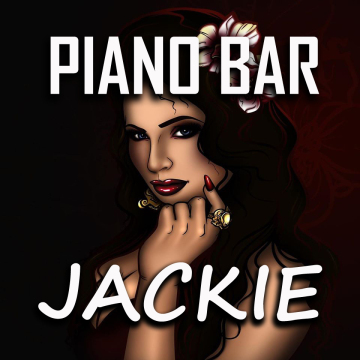 This is PIANO BAR JACKIE's logo