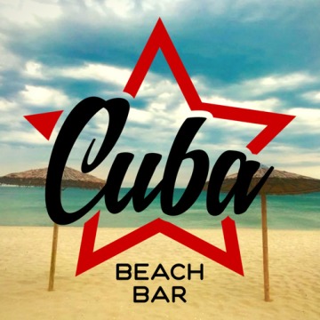 This is Cuba Beach Bar 's logo