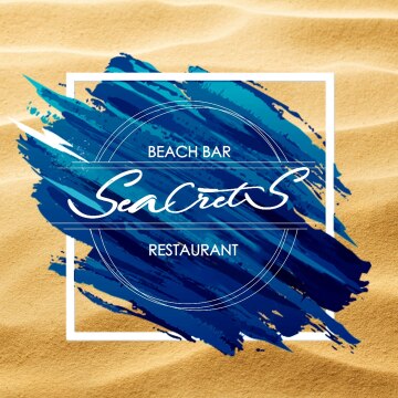 This is SeaCrets Bar & Restaurant's logo