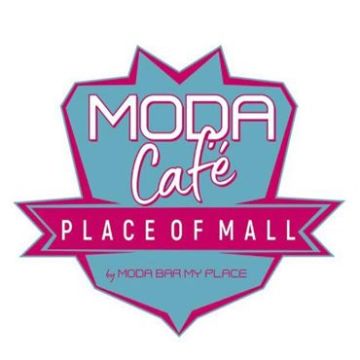 This is Moda Cafe Delta Planet Mall's logo