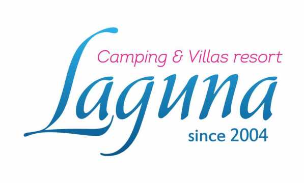 This is  Laguna Camping & Villas Resort's logo