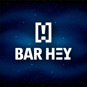 This is Bar Hey's logo