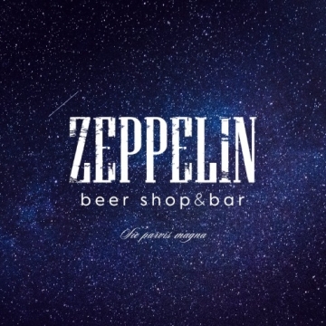 This is Zeppelin Beer Bar 's logo