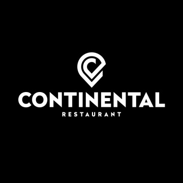 This is Continental Rest & Bar's logo