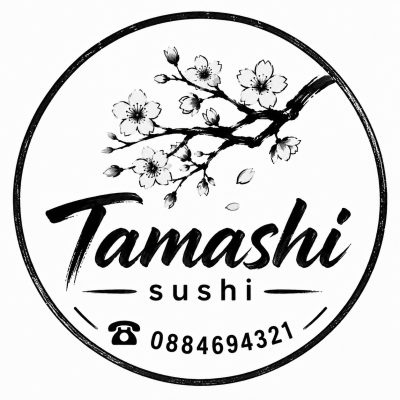 This is Tamashi sushi Varna's logo