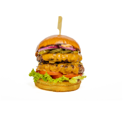 Поръчай храна за вкъщи CheeseBurger - Double