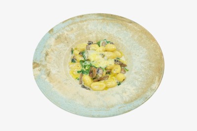 Поръчай храна за вкъщи Ньоки със спанак и гъби