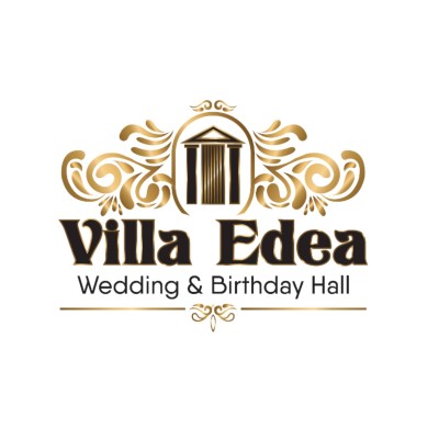 This is Villa Edea Wedding & Birthday Hall 's logo