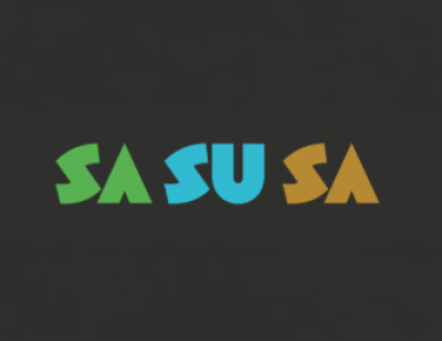 This is SASUSA SUSHI's logo