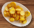 Домашни картофки с  копър и чесън